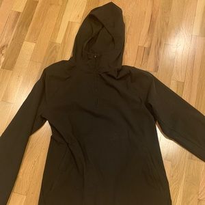 Lululemon men’s 1/4 zip black pullover size Medium